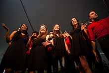 The Chorallaries of MIT performing at MIT Convocation