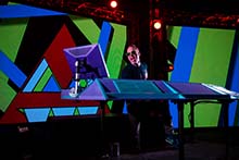 DJ at MIT OneWorld event May 2018